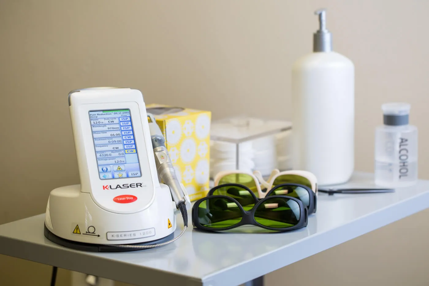 LAZER - chiro Clinic - Kirk Gair